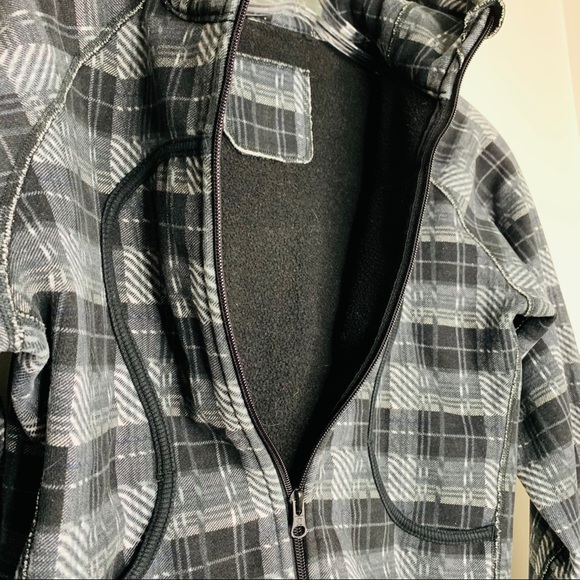 LULULEMON Jacket Checked Scuba Hoodie - Picture 4 of 5